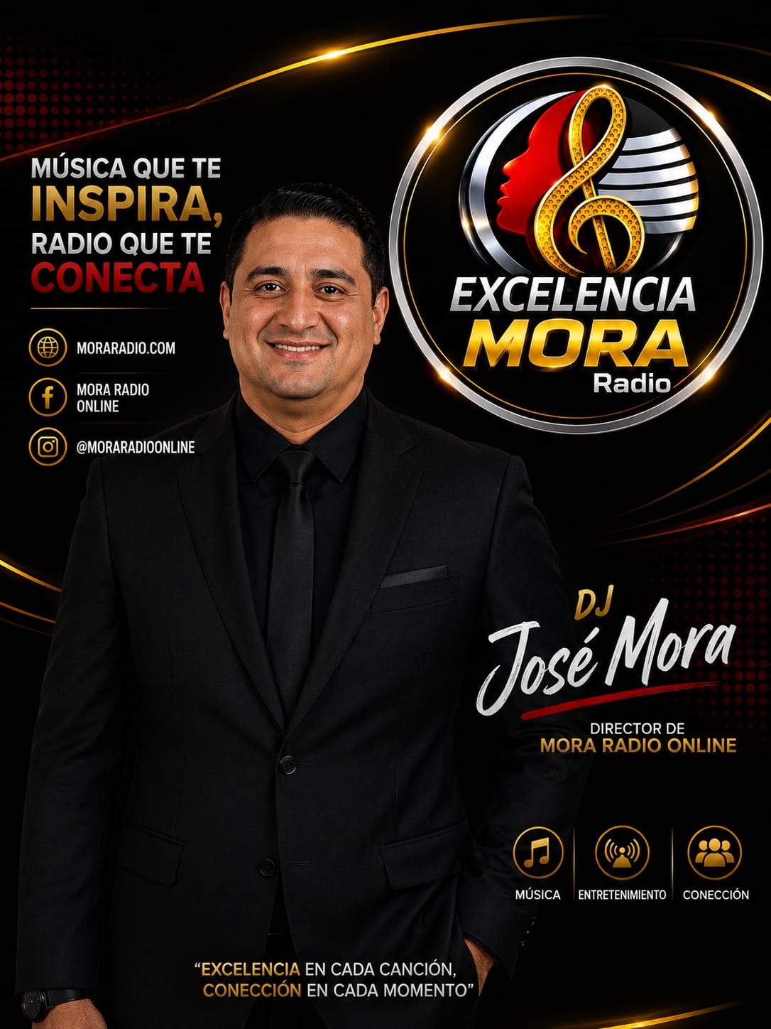 DJ José Mora director oficial de Mora Radio Online
